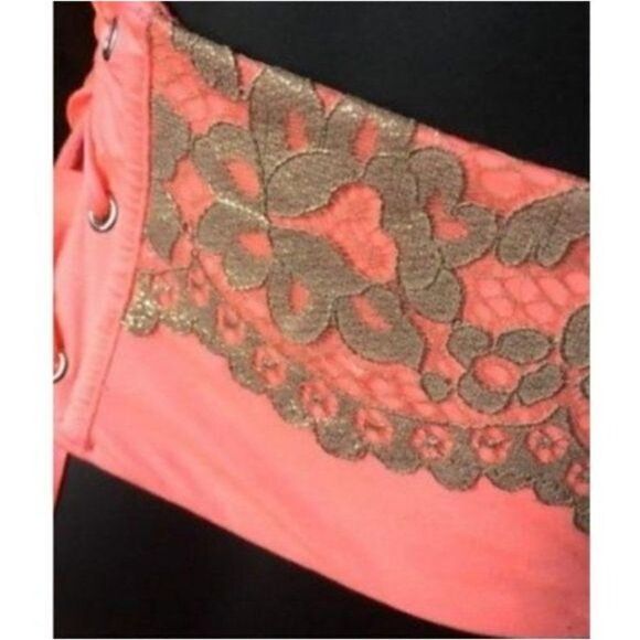 NWT VS Waist Cincher Garter M/L Satin/Lace - Picture 4 of 9